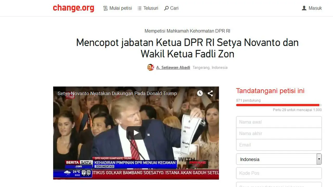 20150907-donald trump-jakarta-petisi