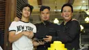 Acara syukuran film 'Kampung Zombie', di kediaman Ahmad Dhani di kawasan Pondok Indah, Jakarta Selatan, Senin (7/12/2014). (Liputan6.com/Panji Diksana) 