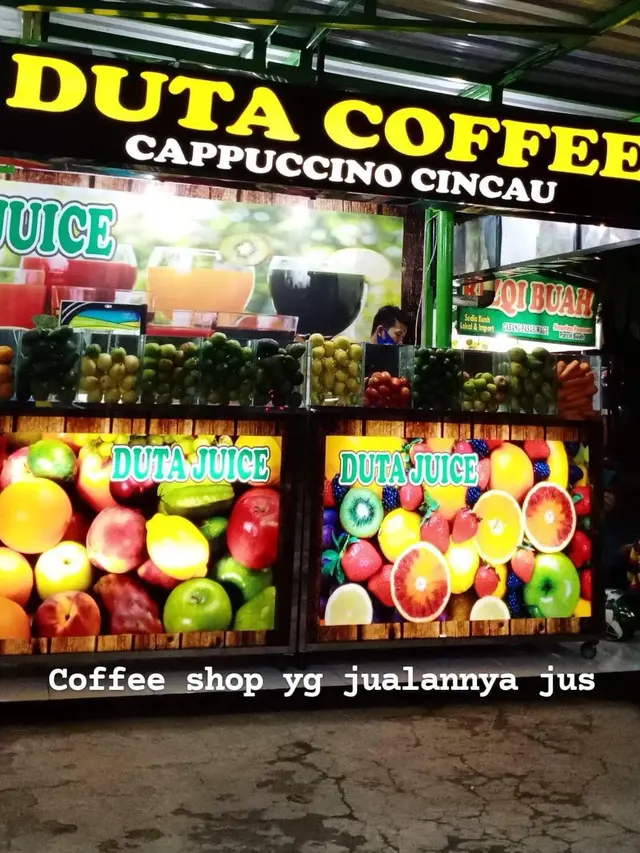 6 Tulisan di Spanduk Jualan Jus Ini Nyeleneh, Bikin Pembeli Salah Fokus