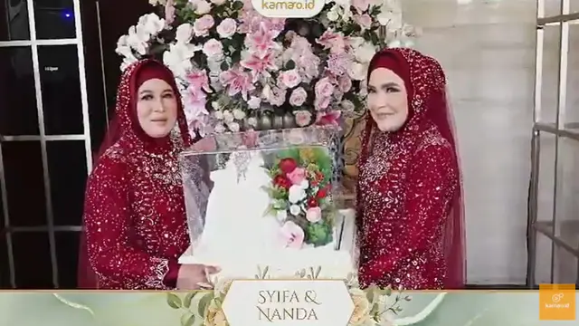 6 Momen Akad Nikah Assyifa Adik Ayu Ting Ting, Kental Adat Betawi