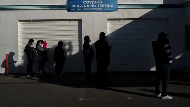 FOTO: California Mulai Rasakan Murka Omicron