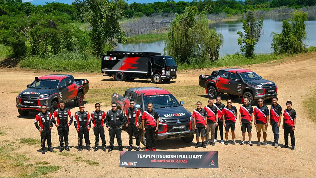 Gandeng Rifat Sungkar, Mitsubishi Ralliart Team Siap Berpartisipasi di Ajang AXCR 2022