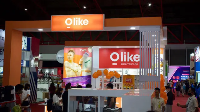Booth Olike di Jakarta Fair