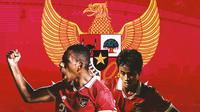 Timnas Indonesia - Muhammad Iqbal Gwijangge dan Hanif Ramadhan (Bola.com/Adreanus Titus)