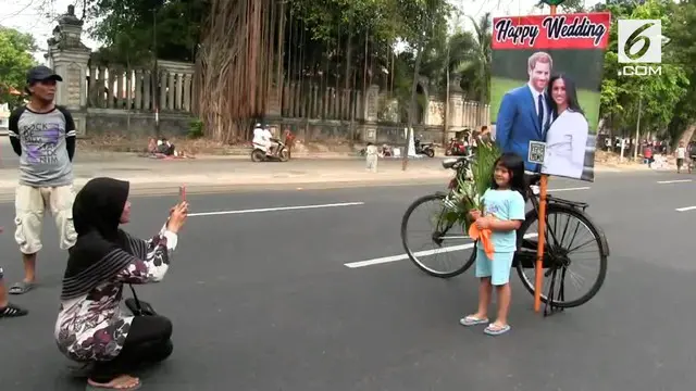 VIDEO: Warga Solo Ucapkan Selamat untuk Pangeran Harry