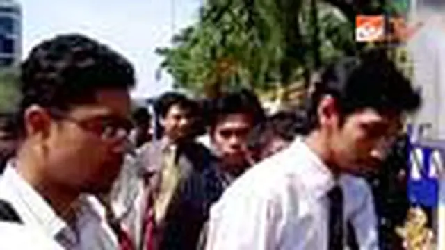 Aksi Mahasiswa Malaysia Tak Anarkis