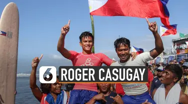 Peselancar Filipina, Roger Casugay dapat Fair Play Athlete di SEA Games 2019.