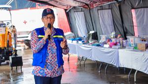 Apa itu influenza A H3N2? Menkes Budi pastikan super flu sudah lama ada, tak mematikan seperti COVID-19, dan tak perlu panik. (Foto: Biro Komunikasi dan Informasi Publik / Satria Loka Widjaya)