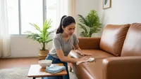 Cara Membersihkan Sofa Kulit dari Debu, Noda, dan Jamur Secara Aman: Tips Awet Bertahun-tahun