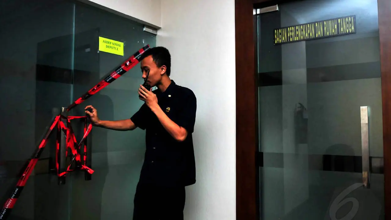 KPK Segel Kementerian Pembangunan Daerah Tertinggal