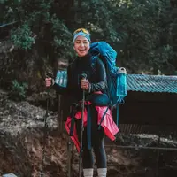 Potret perjuangan Nikita Willy mencapai Annapurna, Himalaya, Nepal. (Sumber: Instagram @nikitawillyofficial94)