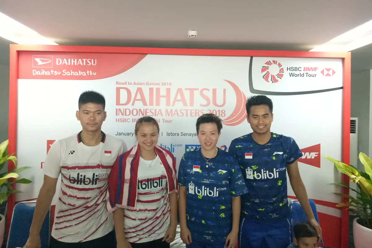 Praveen / Melati Kalah Pengalaman dari Tontowi / Liliyana