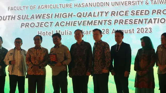 UNHAS bekerjasama dengan TaiwanICDF dalam Expanding High Quality Rice Seed Production in South Sulawesi