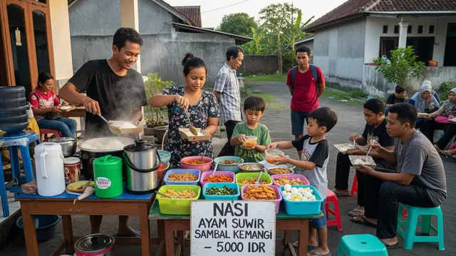 Ide Jualan Nasi Ayam Suwir Sambal Kemangi Seporsi Rp5.000