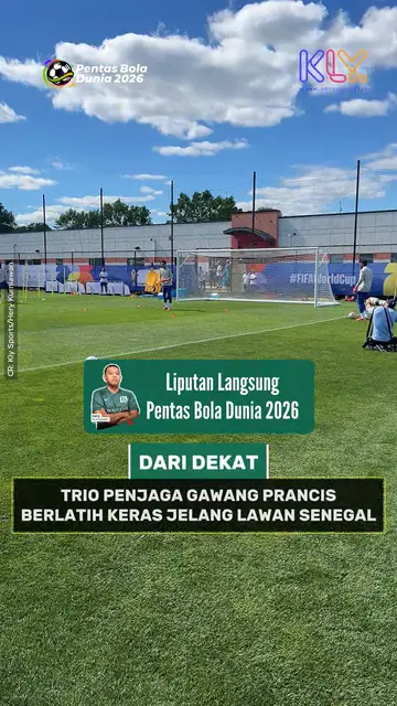 Melihat dari dekat trio penjaga gawang Prancis berlatih keras jelang lawan Senegal