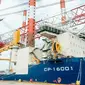 PaxOcean Group (PaxOcean) meluncurkan kapal Platform Pengangkat Diri (Self-Elevating Platform/SEP). (Liputan6.com/ ist)