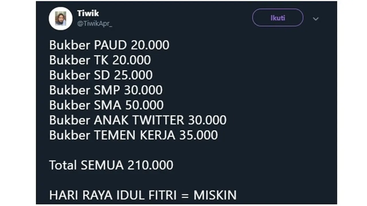 Belum Mulai Puasa, Netizen Ini Hitung Rencana Bukber yang Bikin Nyesek