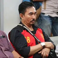 Aa Gatot di vonis sembilan tahun penjara dalam kasus asusila. Selain pidana, ia juga diwajibkan membayar denda Rp 200 juta atau bisa diganti dengan kurungan selama enam bulan. (Adrian Putra/Bintang.com)