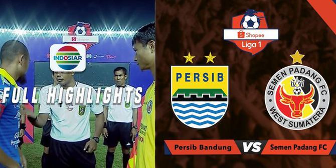 VIDEO: Highlights Liga 1 2019, Persib Vs Semen Padang 1-1