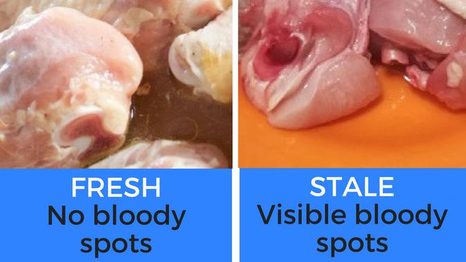 Ciri-ciri ayam segar/says.com