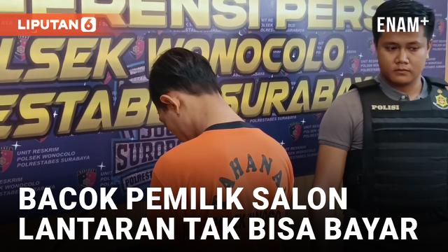 Tak Mampu Bayar Semir Rambut, Pengamen Bacok Pemilik Salon
