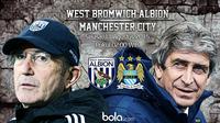 West Bromwich Albion vs Manchester City (Bola.com/samsul hadi)