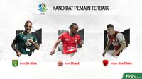 Trivia Kandidat Pemain Terbaik Liga 1 (Bola.com/Adreanus Titus)