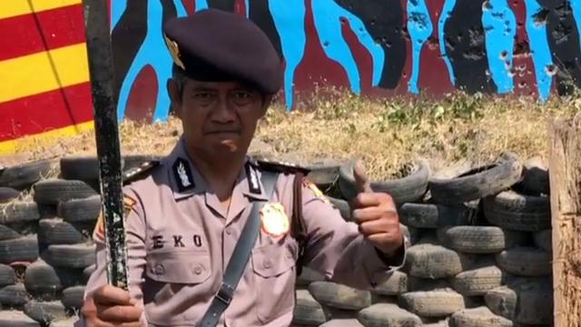 Ini Sosok Polisi Di Video Viral Masuk Pak Eko News Liputan6 Com
