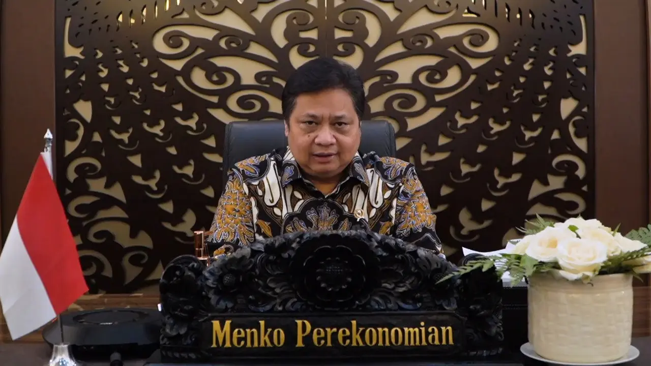 Menteri Koordinator Bidang Perekonomian Airlangga Hartarto