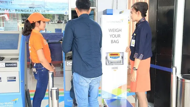 Timbangan Bagasi di Bandara Soetta