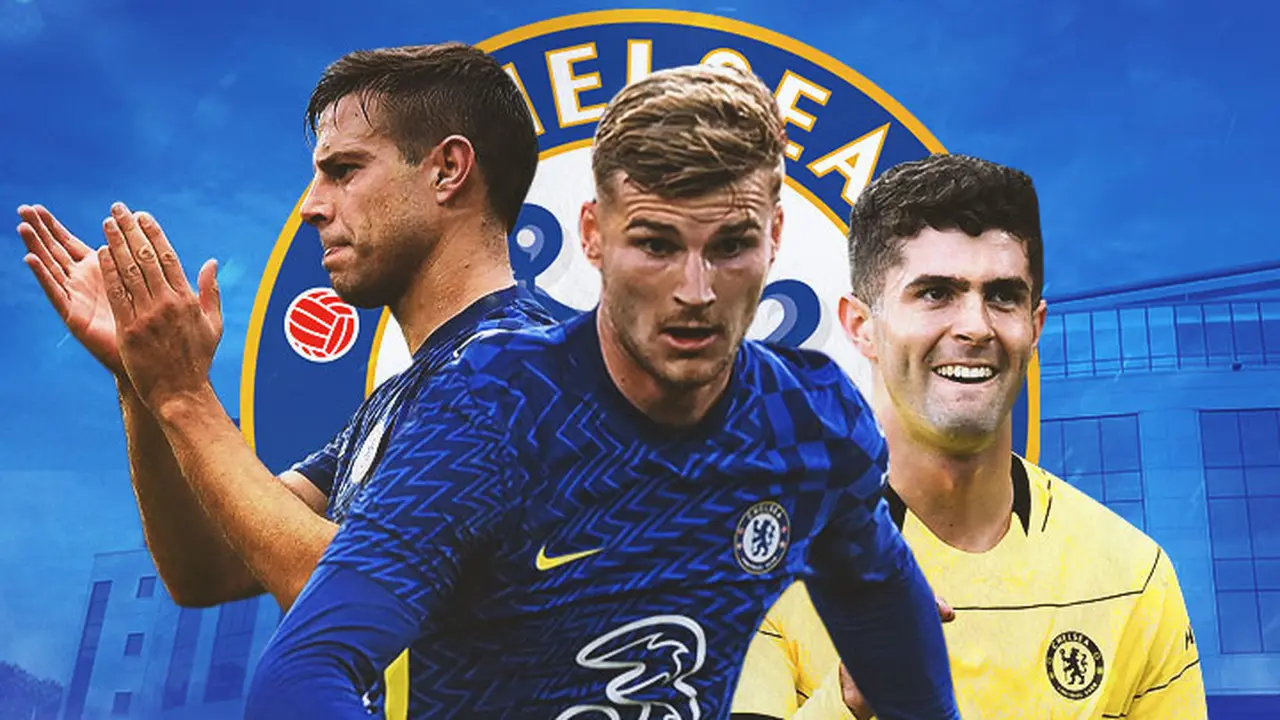 Chelsea - Cesar Azpilicueta, Timo Werner, Christian Pulisic