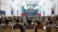 Presiden Republik Indonesia, Prabowo Subianto menggelar Sidang Kabinet Paripurna di Istana Negara Jakarta, Senin (20/10/2025). (Biro Pers Istana Kepresidenan)