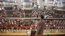 Masjid Istiqlal Jakarta juga menyediakan sekitar 4.000 boks makanan gratis untuk buka puasa setiap harinya sepanjang Ramadhan 1446 Hijriah atau 2025 Masehi. (Liputan6.com/Angga Yuniar)