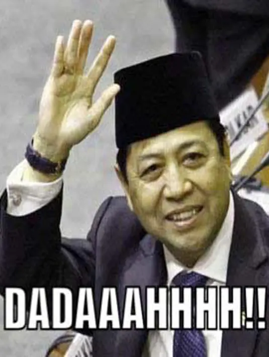 Aku pamit yah, daaaaaah! (Twitter.com)