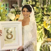 Tyas Mirasih dan Raiden Soedjono resmi menikah. (Bambang E Ros/Bintang.com)