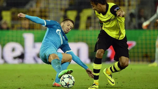 Zenit St. Petersburg versus Dortmund