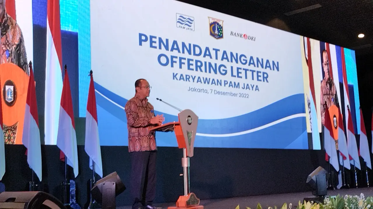 Direktur Utama (Dirut) PAM Jaya Arief Nasrudin