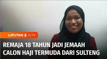 Remaja asal Palu Timur, Kota Palu, tercatat sebagai jemaah calon haji termuda dari Sulawesi Tengah. Remaja berusia 18 tahun itu menunggu selama 8 tahun, sampai akhirnya bisa berangkat melaksanakan ibadah haji.