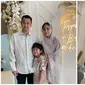 Momen Tasyakuran 4 Bulanan Kehamilan Nagita Slavina. (Sumber: Instagram.com/shela_lala96/syahnazs)