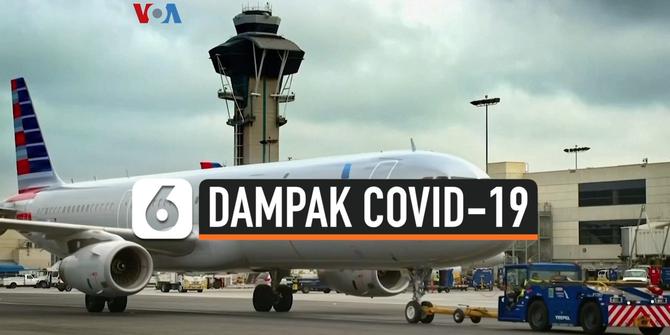 VIDEO: Dampak Covid-19, Kerugian Industri Penerbangan AS Terus Meningkat