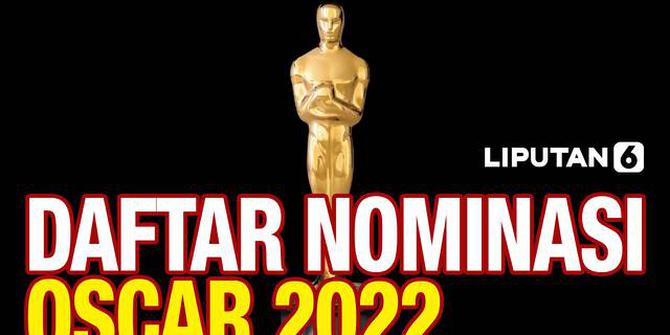 VIDEO: Daftar Nominasi Oscar 2022, Ada Andrew Garfield hingga Kirsten Dunst