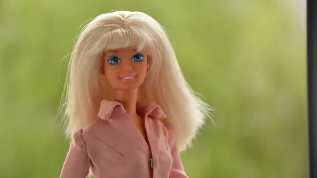 Ilustrasi boneka Barbie