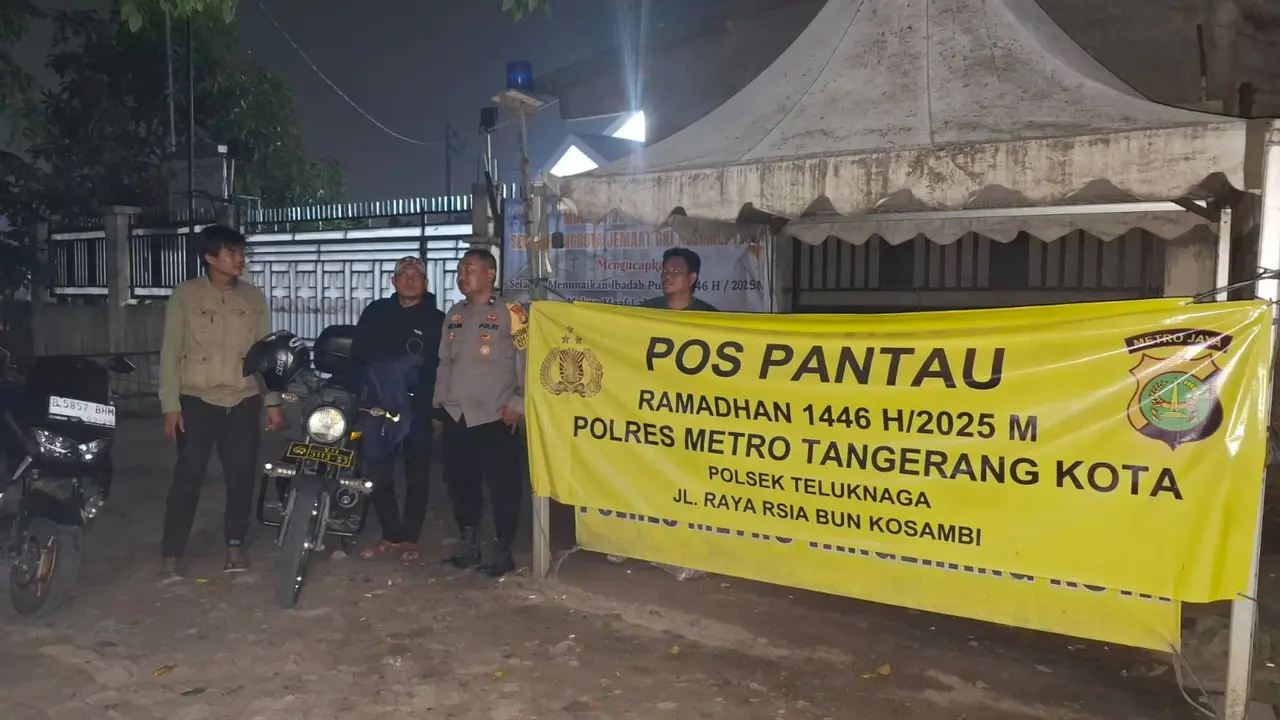 Polres Metro Tangerang Kota mendirikan 23 pos pantau Ramadan 1446 H/2025 H.