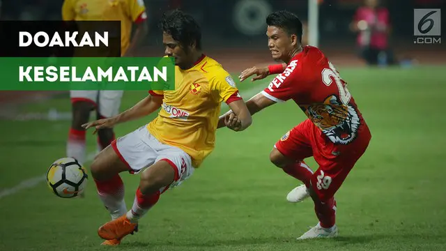 Pemain Persija Jakarta, Sandi Sute, mendoakan musibah gempa di kota Palu tidak sampai menimbulkan korban jiwa.