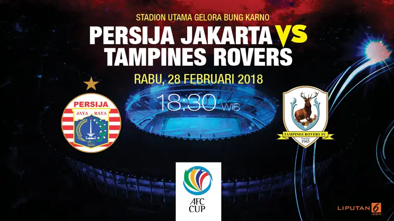 Prediksi Persija Jakarta VS Tampines Rovers