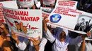 Minggu (18/05/14), puluhan pelajar Sekolah Dasar dan Sekolah lanjutan mendatangi kawasan Bundaran HI (Liputan6.com/Miftahul Hayat)