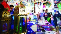 Bazaar Ramadhan dengan 30 paviliun belanja di Washington. (Sumber: AFP)