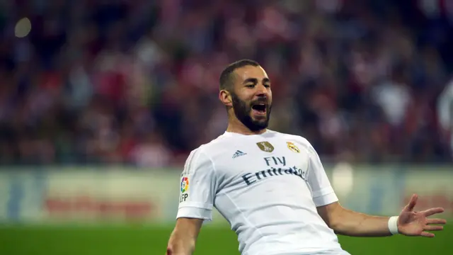 Lewati Bilbao, Benzema Antarkan Madrid Kuasai Klasemen La Liga
