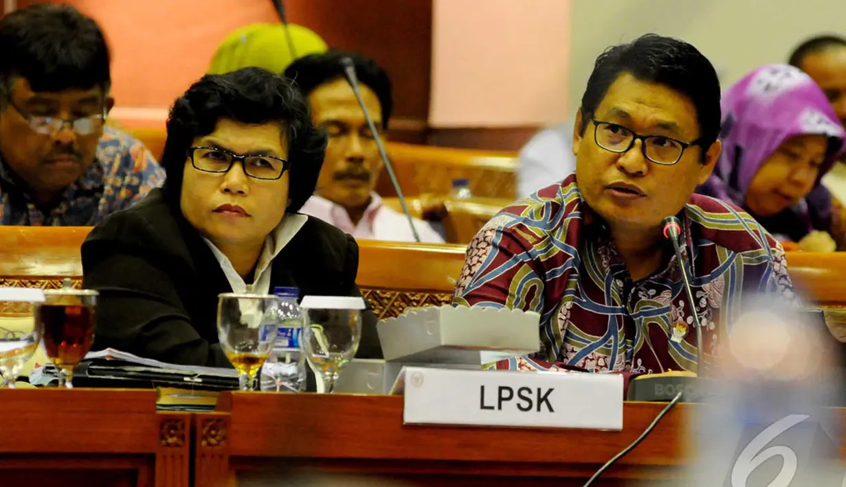 Rapat tersebut membahas kinerja dan Rencana Kerja Anggaran Kementerian dan Lembaga (RKA-K/L) Tahun 2015, Jakarta, Rabu (3/9/2014) (Liputan6.com/Andrian M Tunay)
