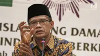 Ketua Umum PP Muhammadiyah H. Haedar Nashir  (Liputan6.com/Herman Zakharia)